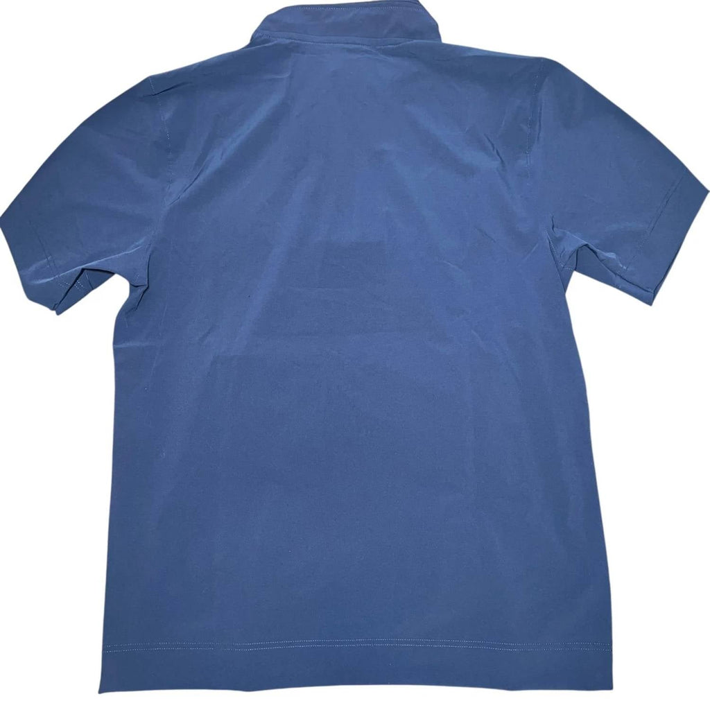 Men's Coaches Short Sleeve Jacket In Navy/white/white