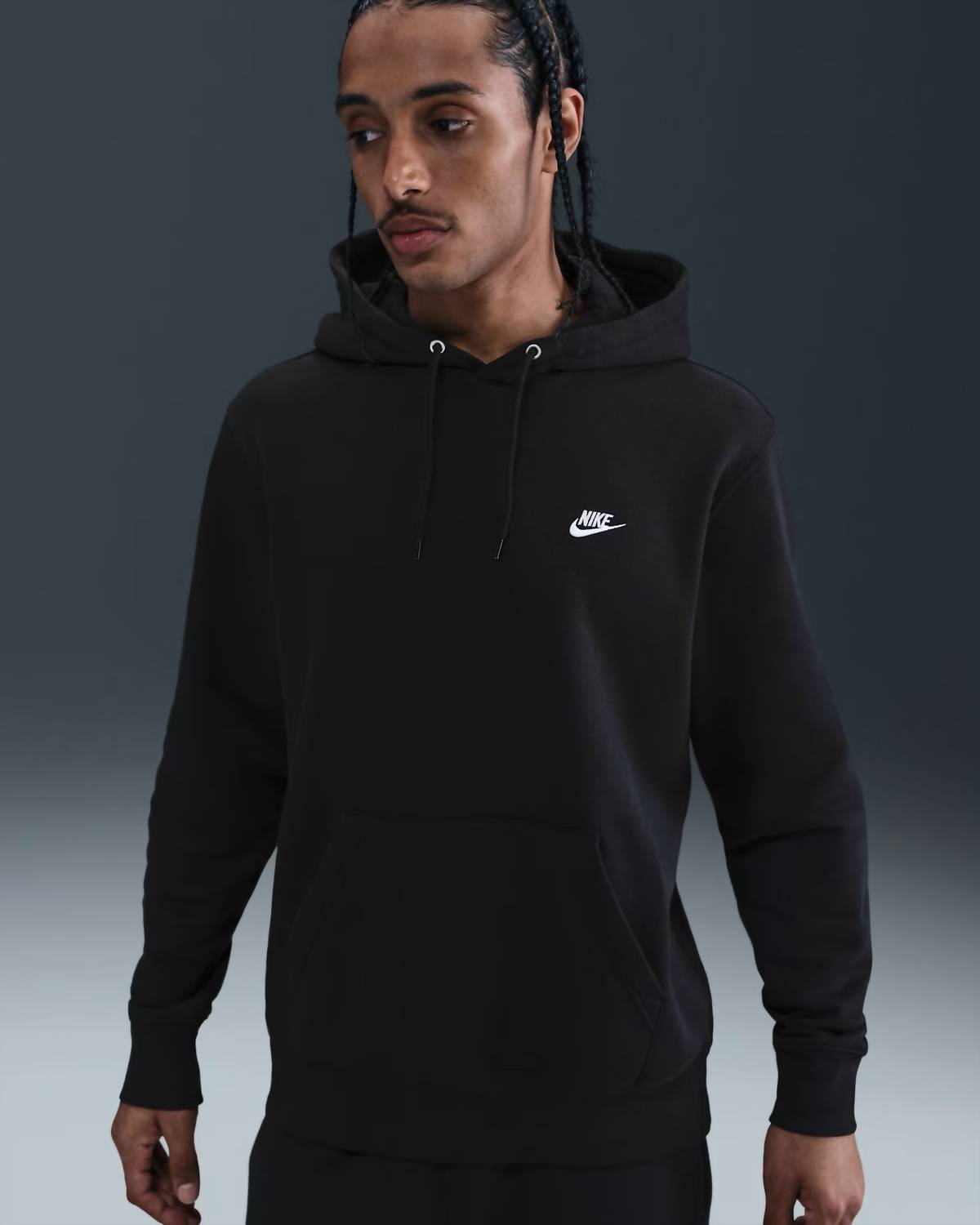 Men鈥橲 Club Hoodie In Black