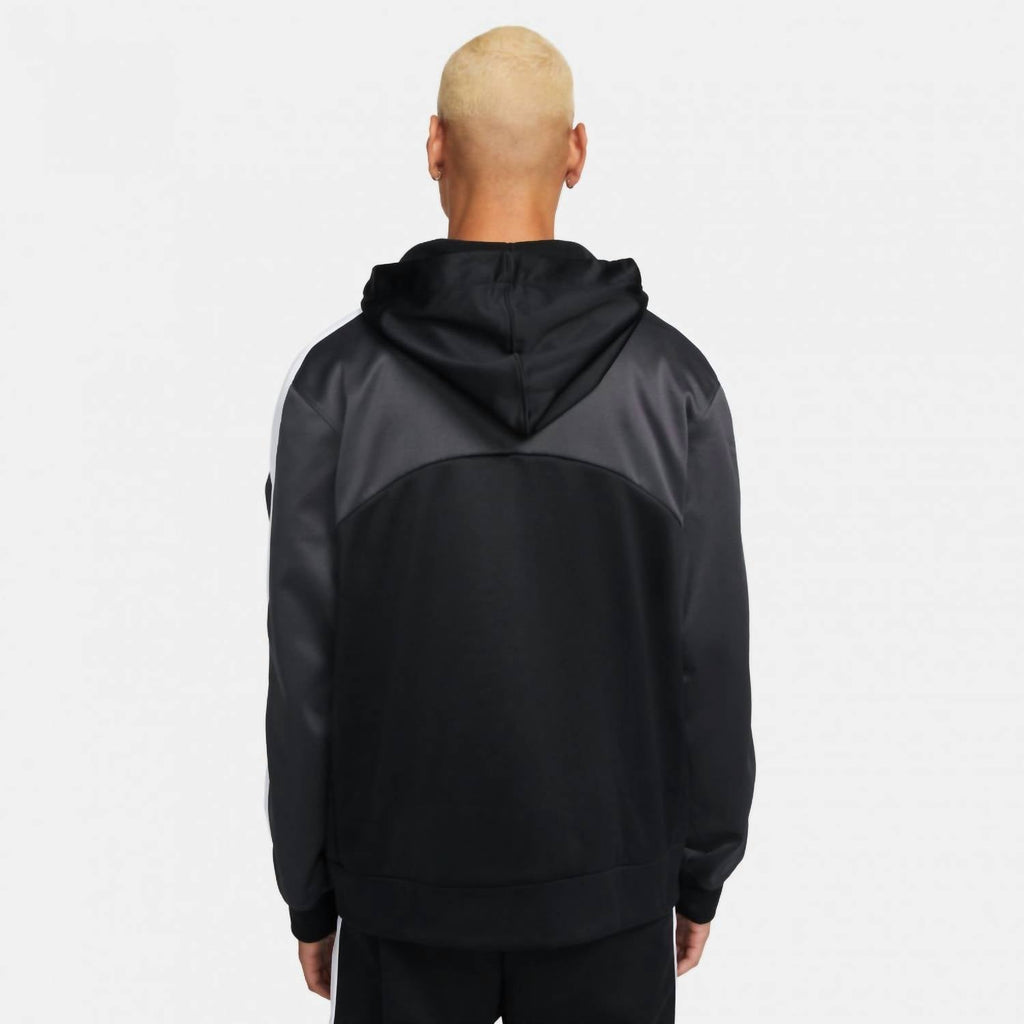 Starting Five Basketball Loose Fit Hoodie In Black