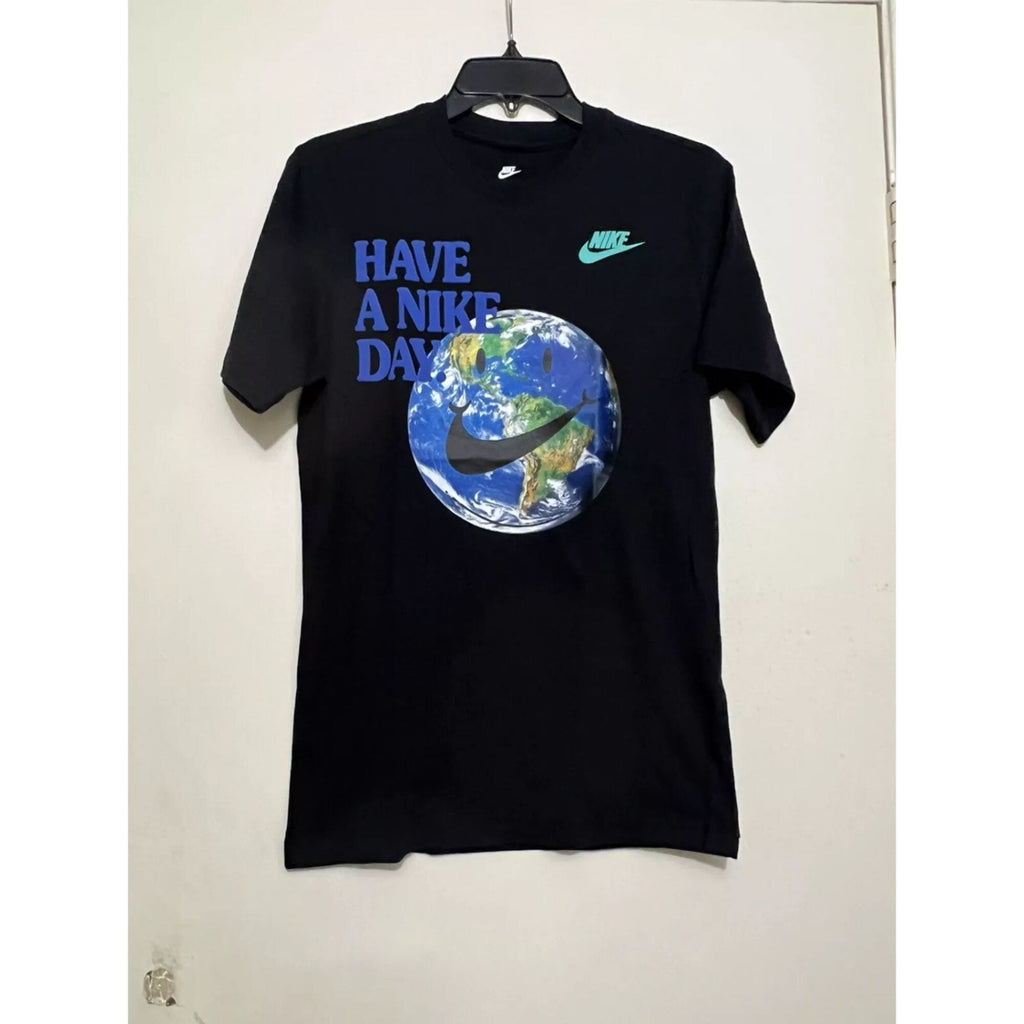 Men's Nike Sportswear Have A Nike Day T-Shirt Black/Blue DM6331-010