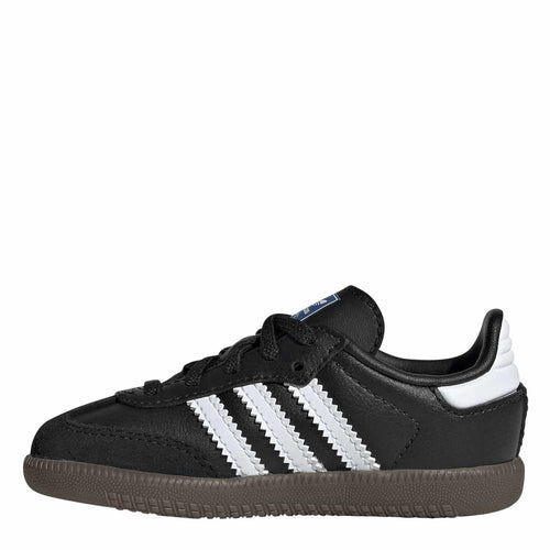 adidas Originals Samba OG low-top sneakers, black with white triple stripes