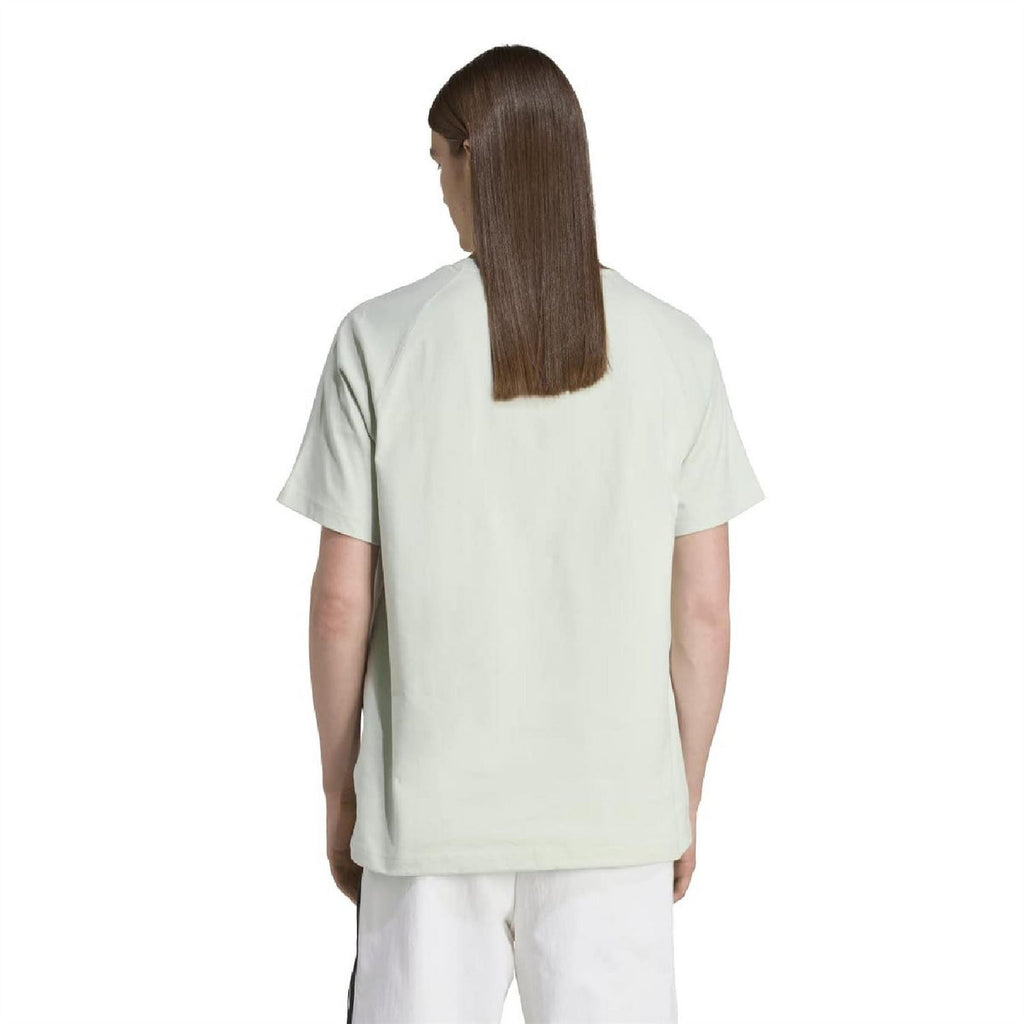 adidas Originals crew neck raglan jersey T-shirt, light green, back view