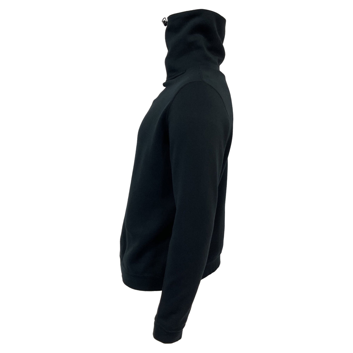 Nike Turtleneck Fleece Sweater in Black Cotton