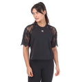 adidas Originals Adicolor Classics lace T-shirt, casual tops with embroidered logo and soft cotton fabric, in vibrant color.