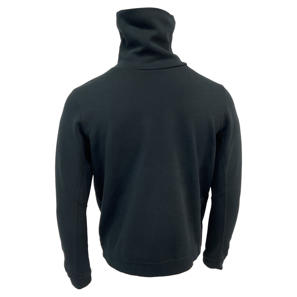 Nike Turtleneck Fleece Sweater in Black Cotton