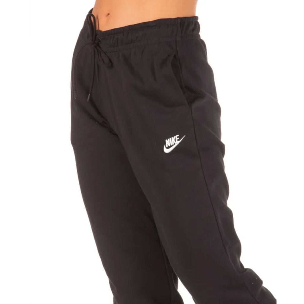 Women's Nike Sportswear Essentials Fleece Pants Black/White BV4095-010