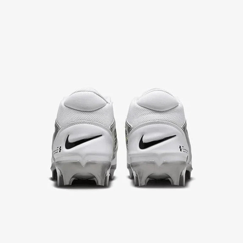 Nike Alpha Menace 4 Pro FD7037-100 Men's White Silver Football Cleats RHS7709