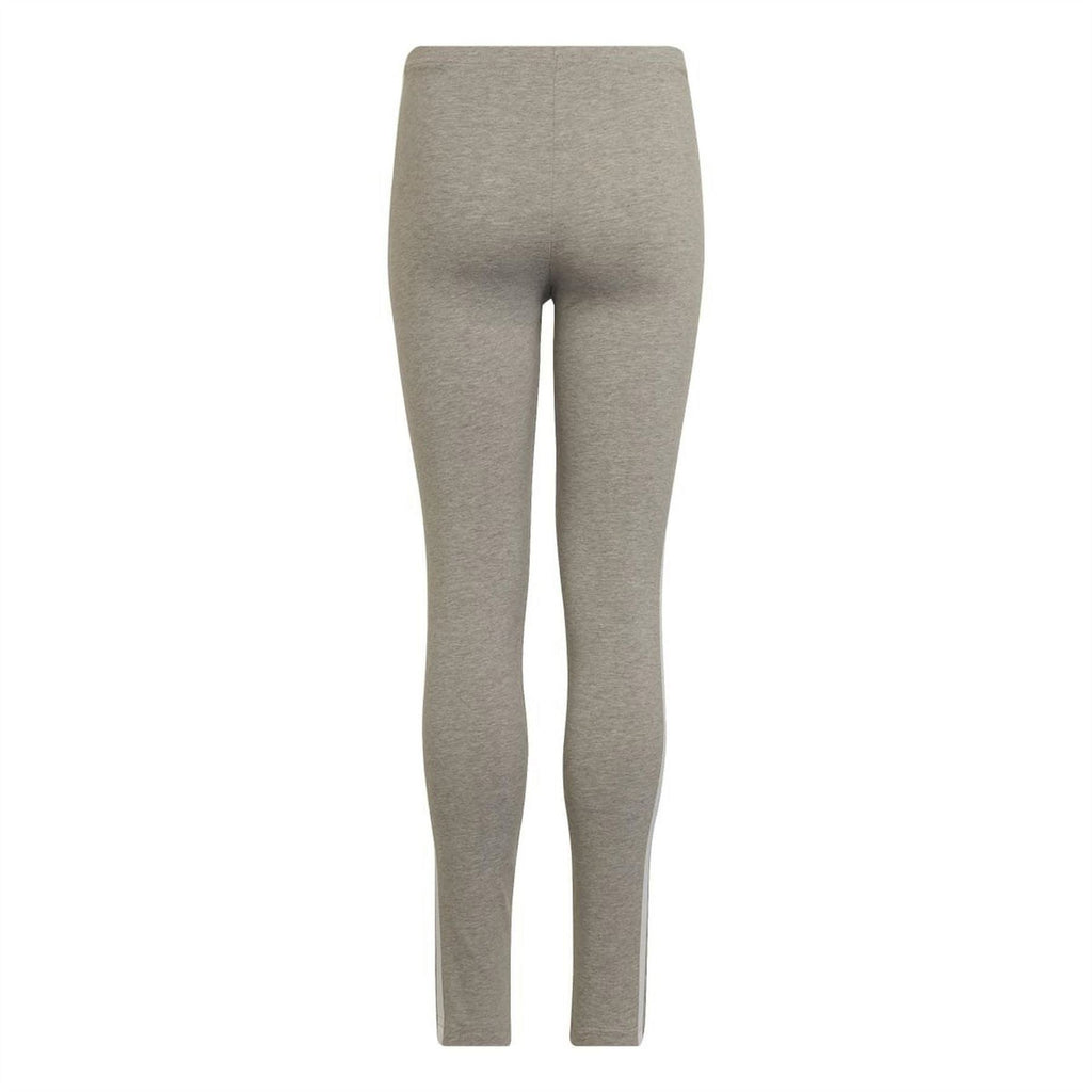 adidas Originals grey leggings, solid knit with no visible side branding