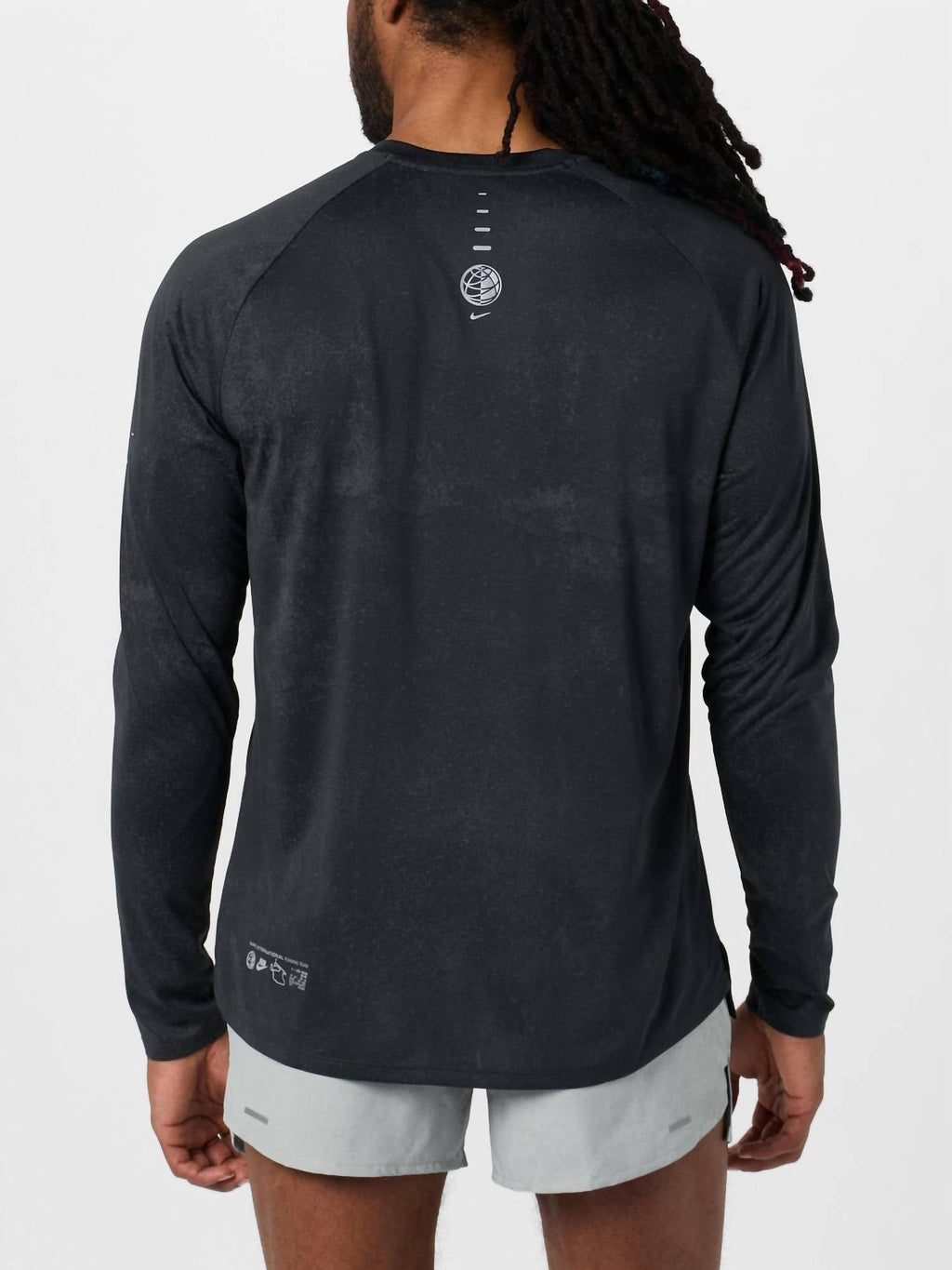 Stride Dri-Fit Long-Sleeve Top In Off Noir