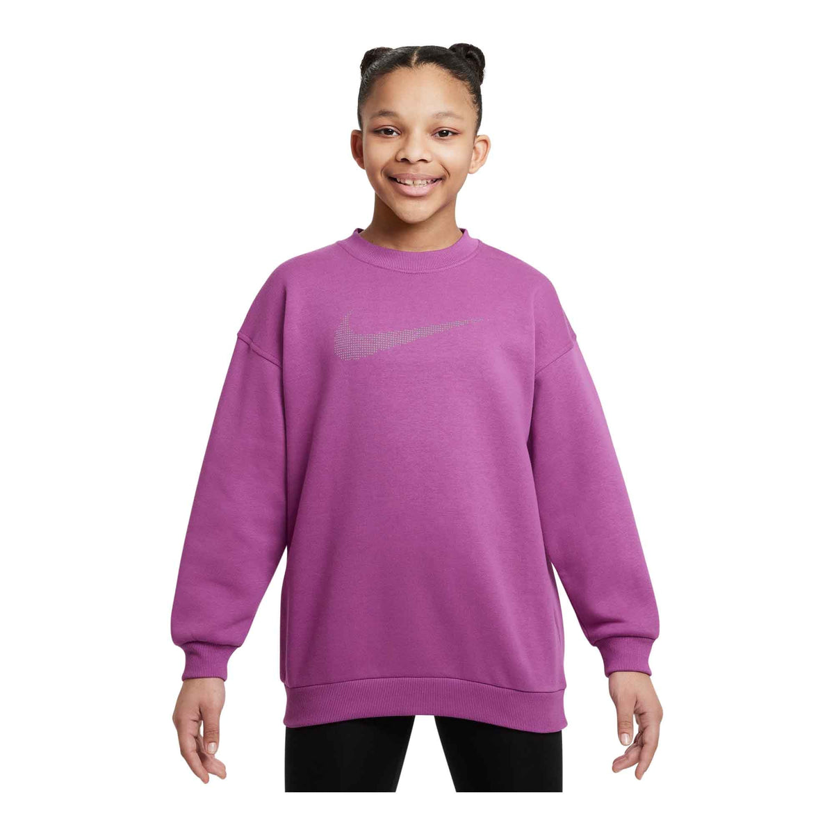 Girls Nike Sportswear Club Fleece Big Kids' (') Oversized Sweatshirt