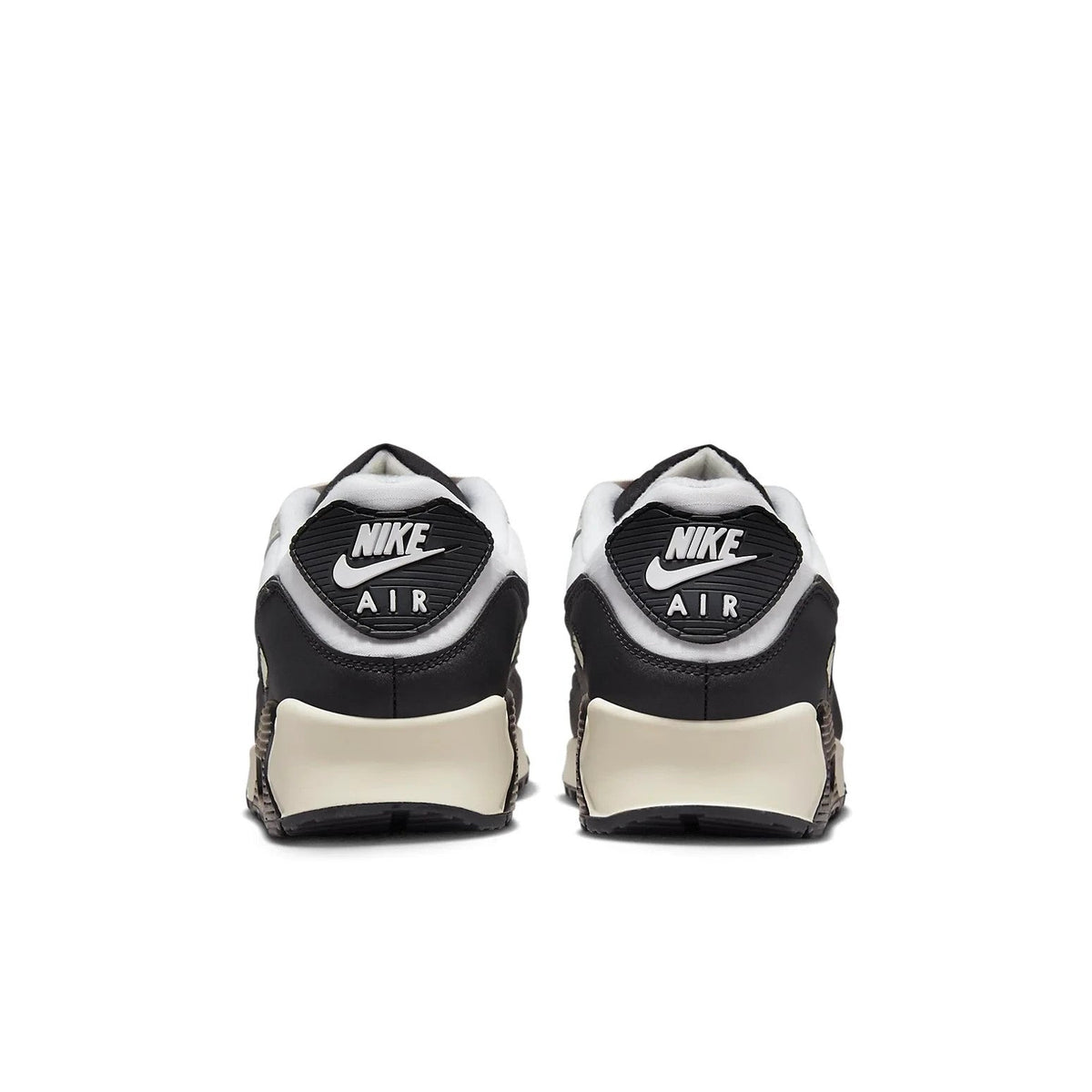 Men's Nike Air Max 90 DQ8974-100 Sneakers Sail Coconut Milk Black Running Shoes