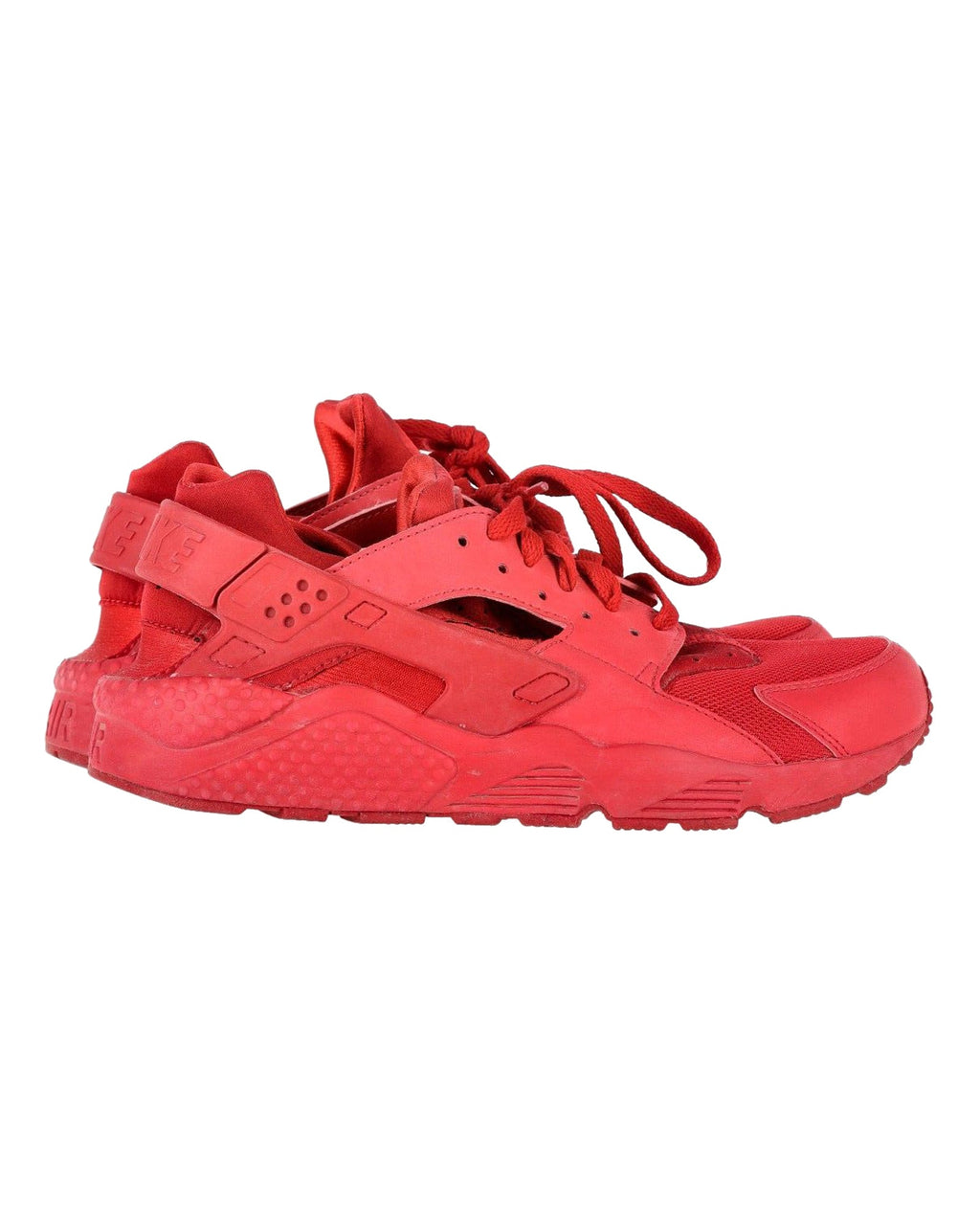 Nike Air Huarache Triple Red Sneakers in Red Rubber