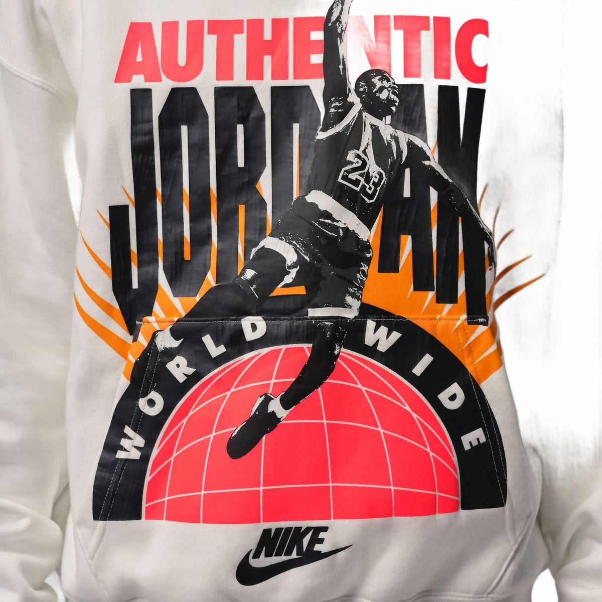 Jordan Brooklyn Fleece Hoodie In Cream/sail