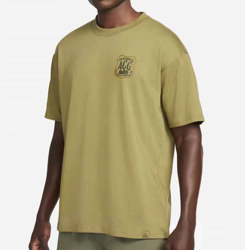 Men's Acg For Outdoor Shirt In Olive