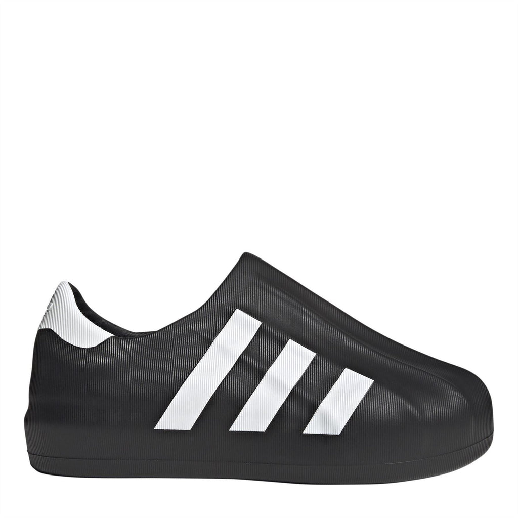 adidas Originals Superstar Slip On Trainers, casual footwear with classic design, white upper, and rubber outsole, comfortable slip-on style