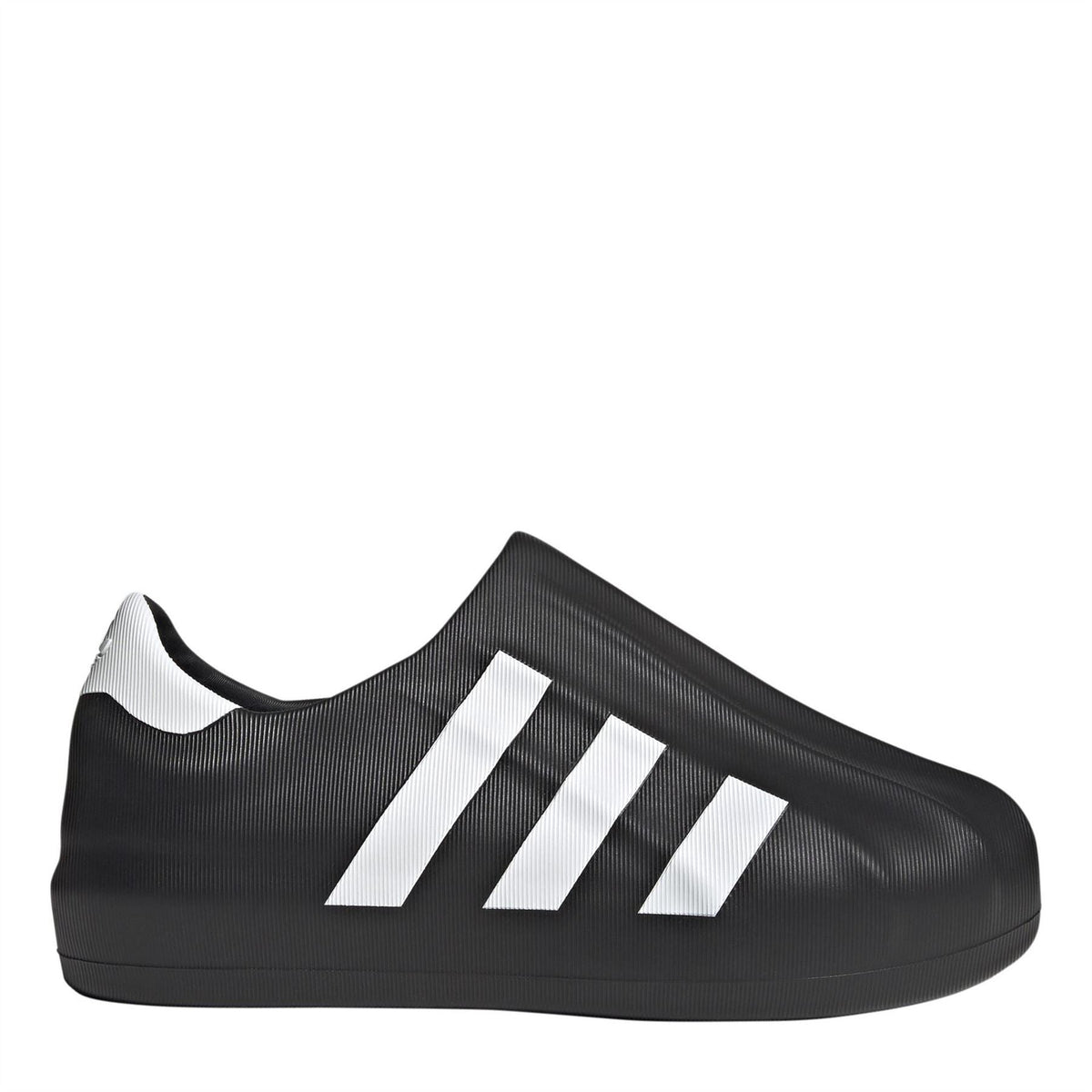 adidas Originals Superstar Slip On Trainers, casual footwear with classic design, white upper, and rubber outsole, comfortable slip-on style