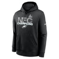 Men's Philadelphia Eagles 2024 Nfc Champions Fleece Pullover Hoodie In Black