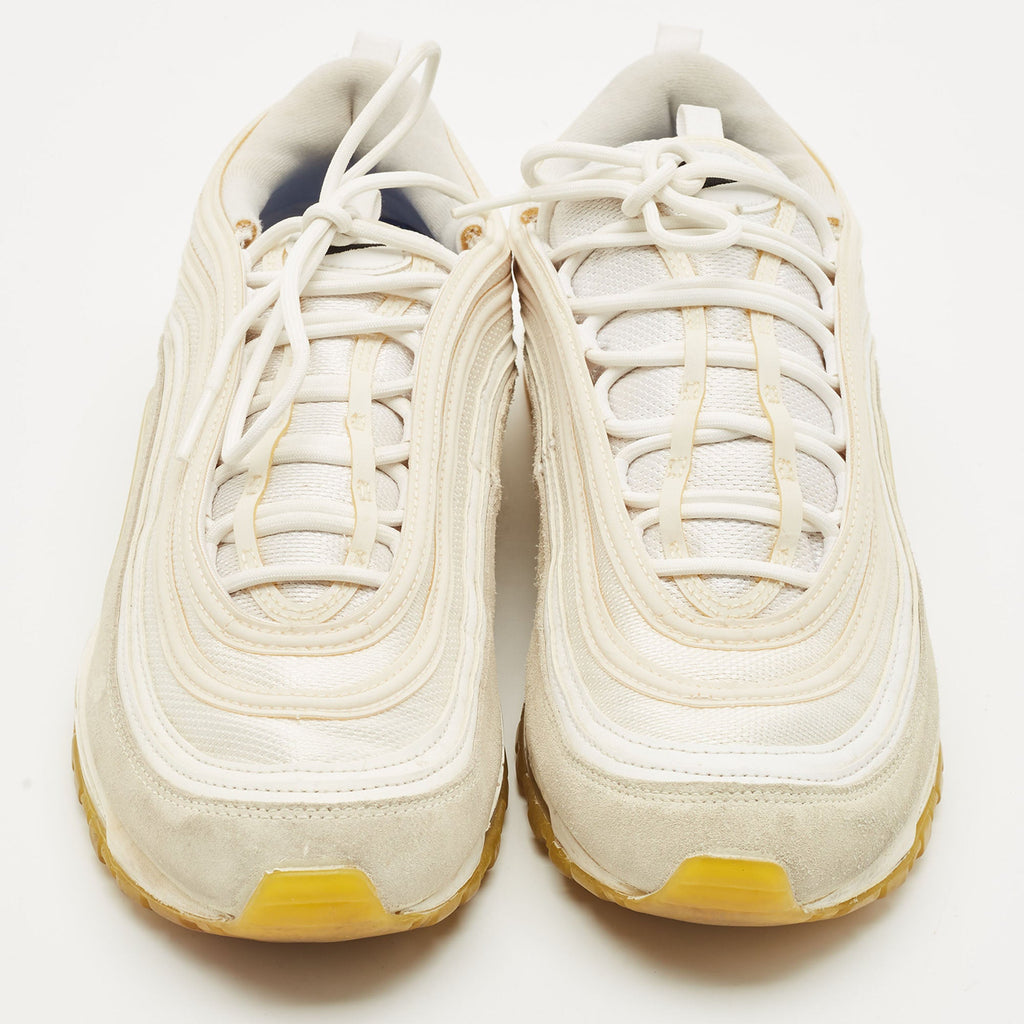 Nike White Mesh And Suede Air Max 97 M. Frank Rudy Sneakers