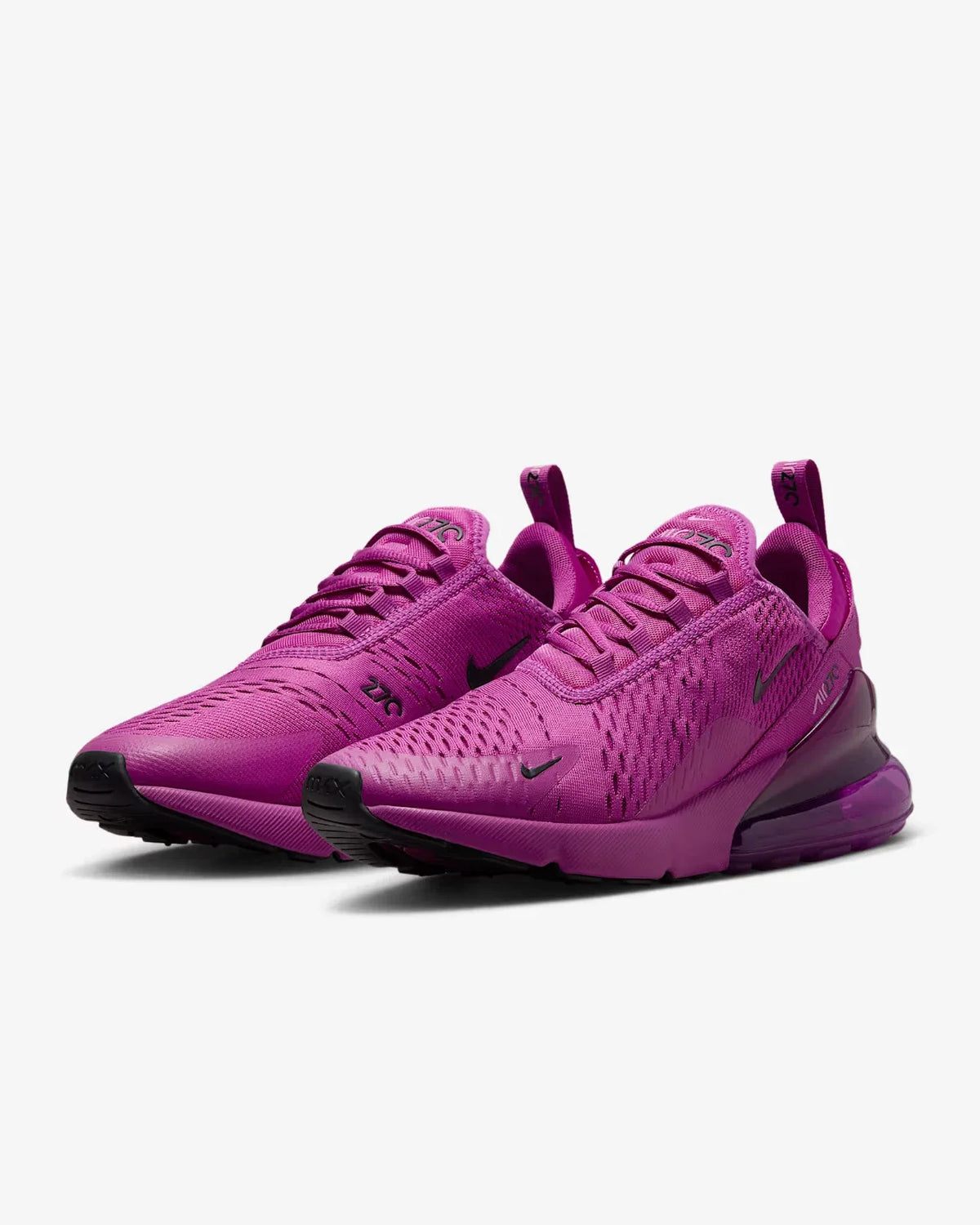 Nike Air Max 270 AH6789-501 Purple Lace Up Lifestyle Shoes RHS6979
