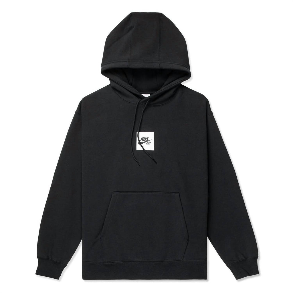 Sb Logo Fleece Hoodie In Black