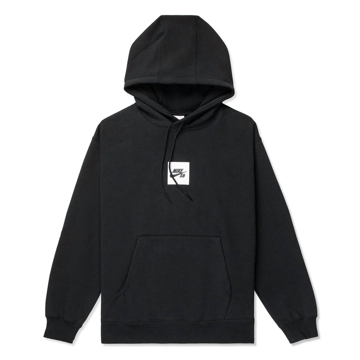 Sb Logo Fleece Hoodie In Black