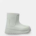adidas Originals adiFOM mid-top boots, light green, pull-tab design, ribbed rubber sole