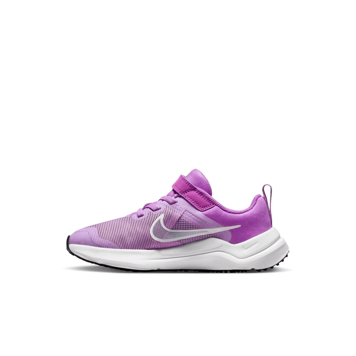 Youth Nike Downshifter Sneaker Fucshia White Low Top Running Shoes HTAT9