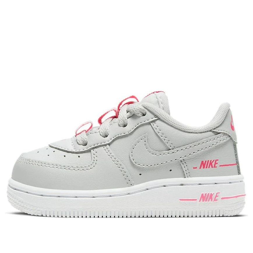 Toddler Nike Air Force 1 Low LV8 3 CW0986-002 Sneaker Gray White Walking Shoes