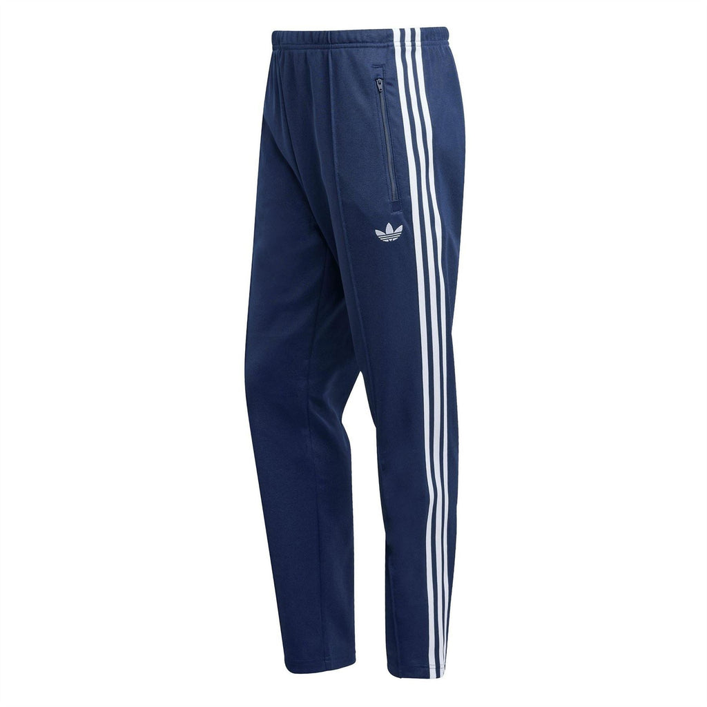 adidas Originals Beckenbauer slim open-hem track pants, navy with white side stripes