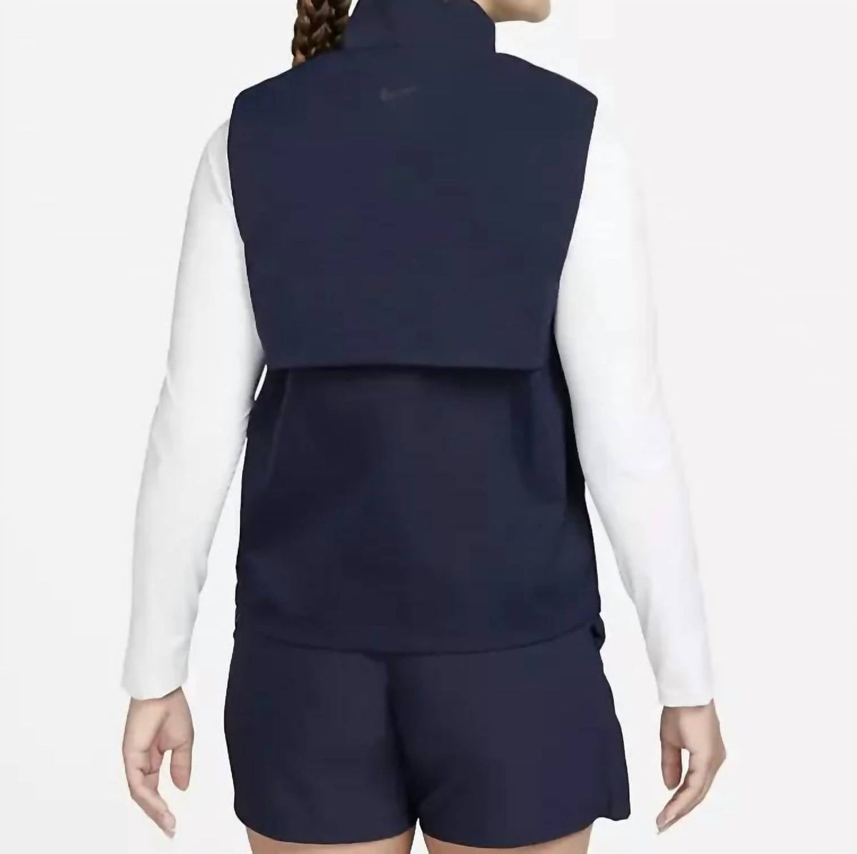 Women's Repel Gilet Vest In Obsidian Black