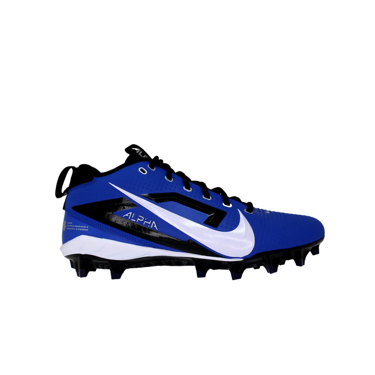 Nike Alpha Menace 4 Varsity Hyper Royal / Metallic Silver / Midnight Navy / White  FN0027-400 Men's