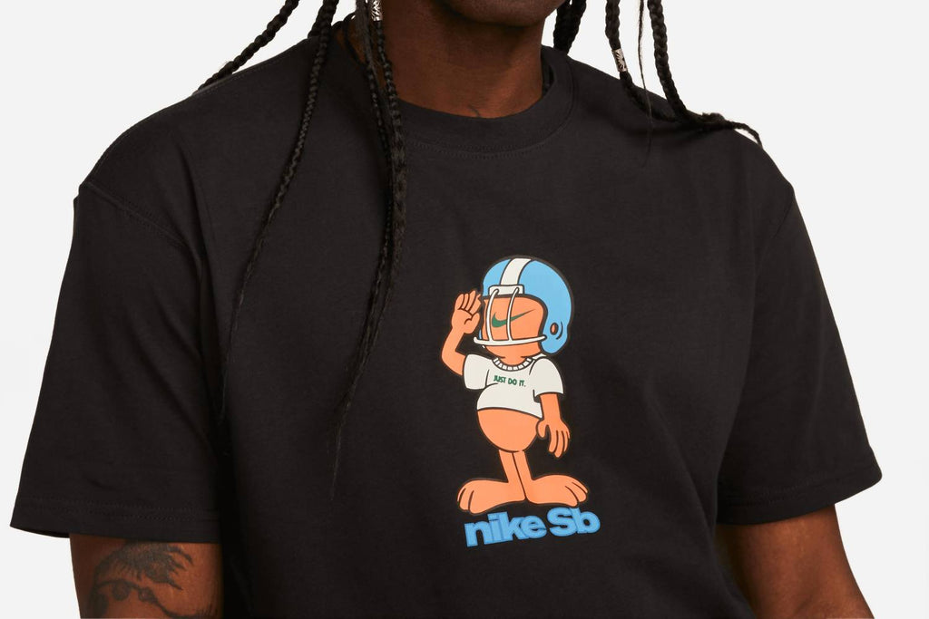 Men's Sb Salute Skate T-Shirt In Black
