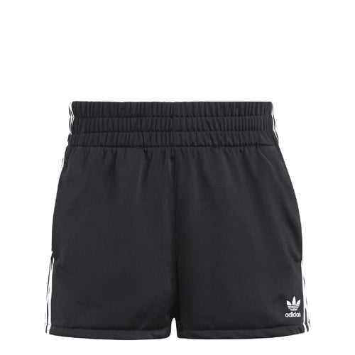 Black adidas Originals Adicolor 3-Stripes shorts, elastic waistband, Adidas logo