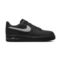MENS NIKE AIR FORCE 1 07 LV8_BLACK/WOLF GREY-BLACK-BLACK