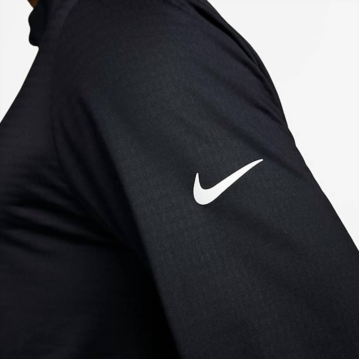 Men's Dri-Fit Victory Golf 陆 Zip Top In Black