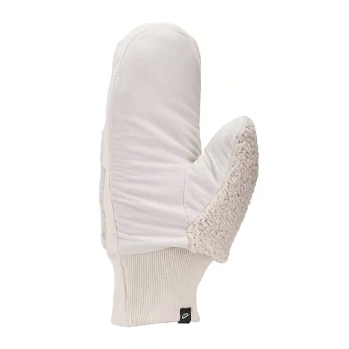 Women's Sherpa Mittens In White