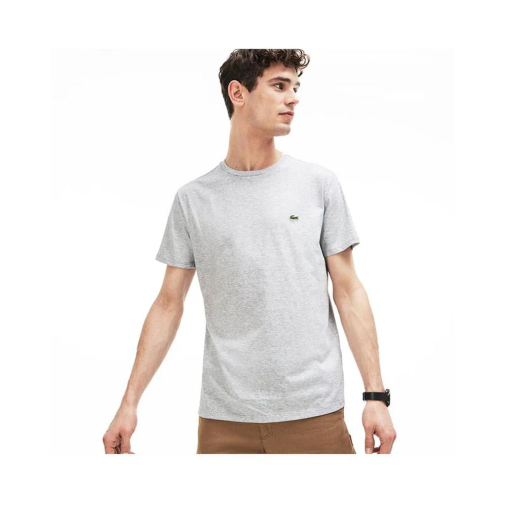 Men's Nike Pima Cotton Croc Logo T-Shirt Grey TH6709-51-CCA