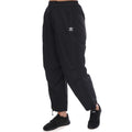 Black adidas Originals woven jogger pants with cuff ties and side pockets