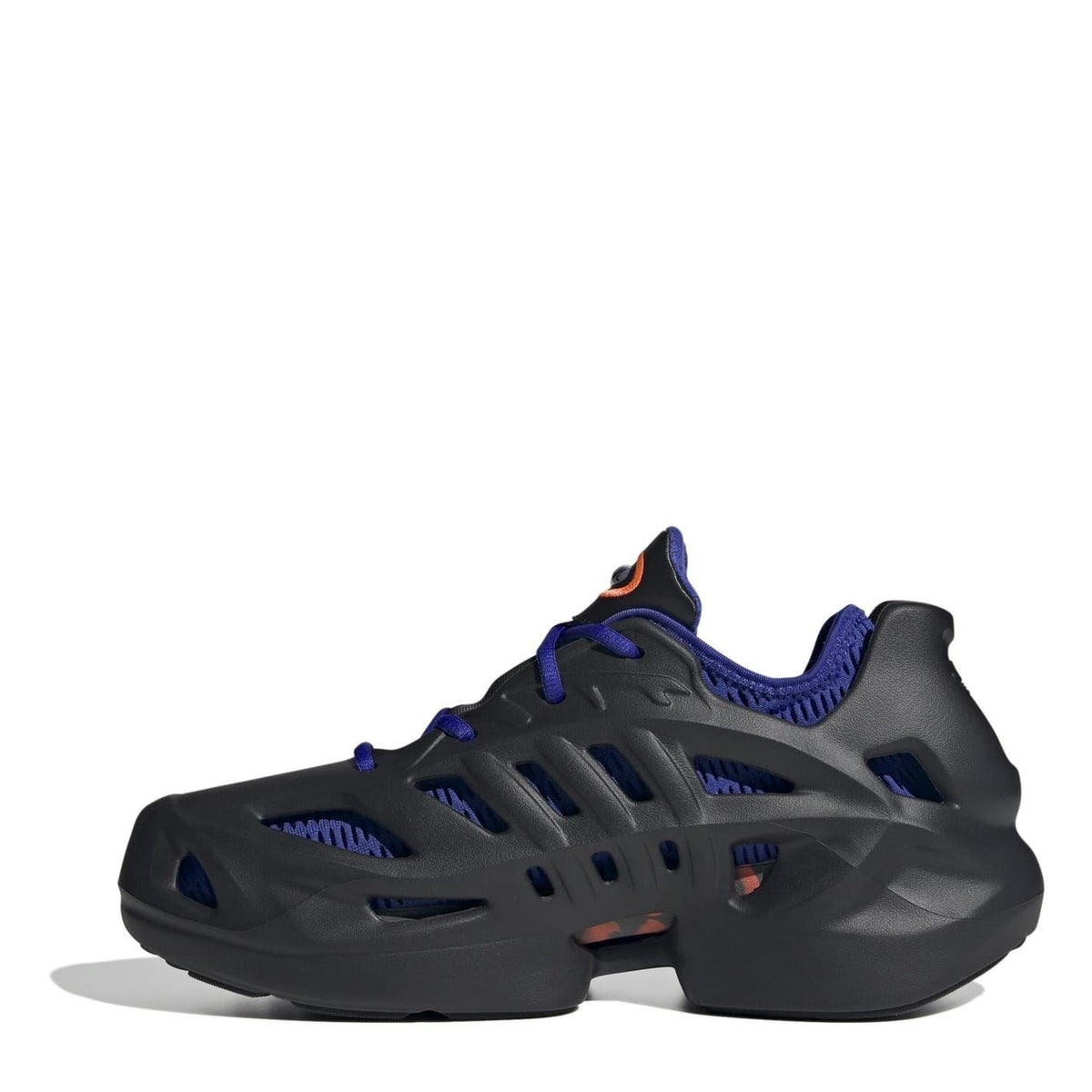 Black and royal-blue adidas Adifom Climcl sneakers, chunky runner style