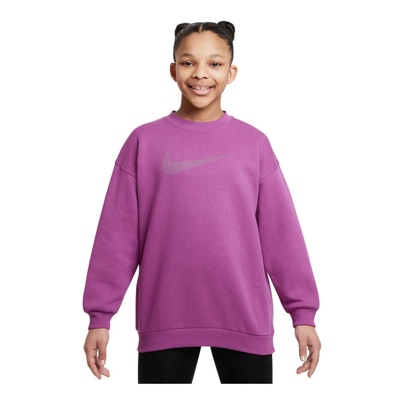 Girls Nike Sportswear Club Fleece Big Kids' (') Oversized Sweatshirt
