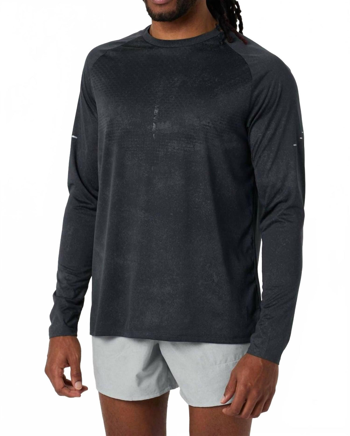 Stride Dri-Fit Long-Sleeve Top In Off Noir