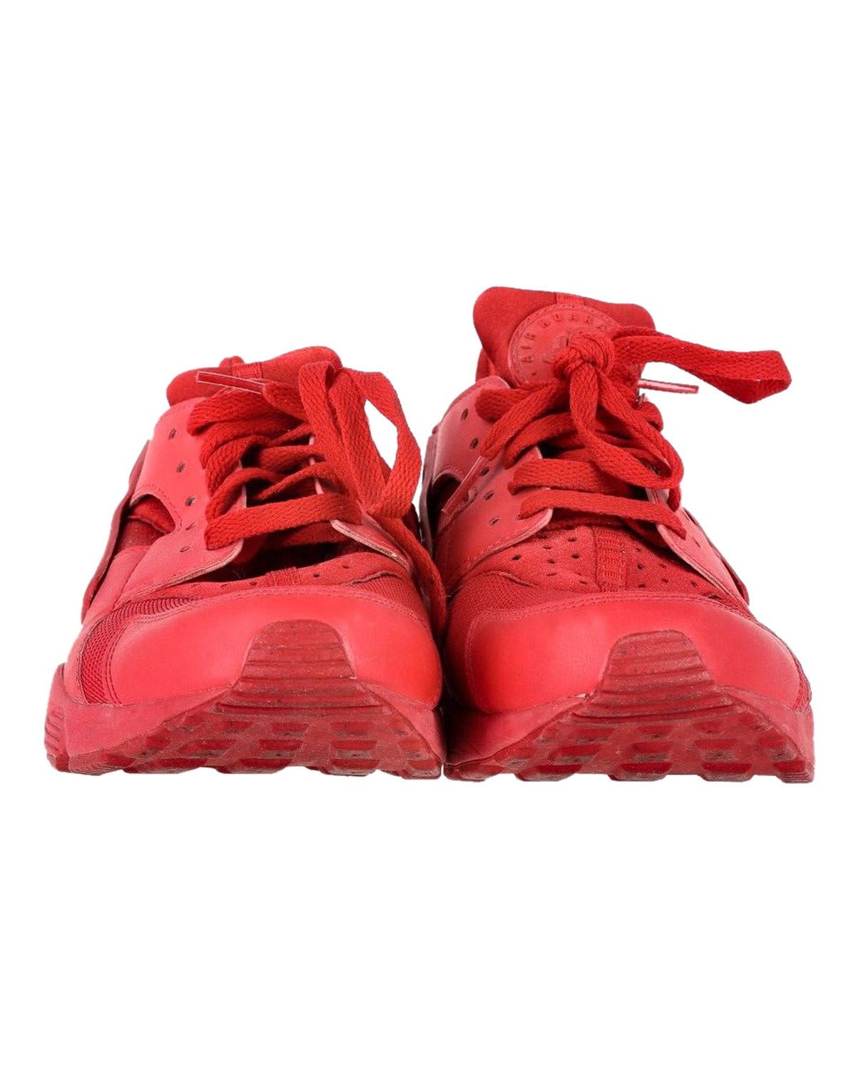 Nike Air Huarache Triple Red Sneakers in Red Rubber