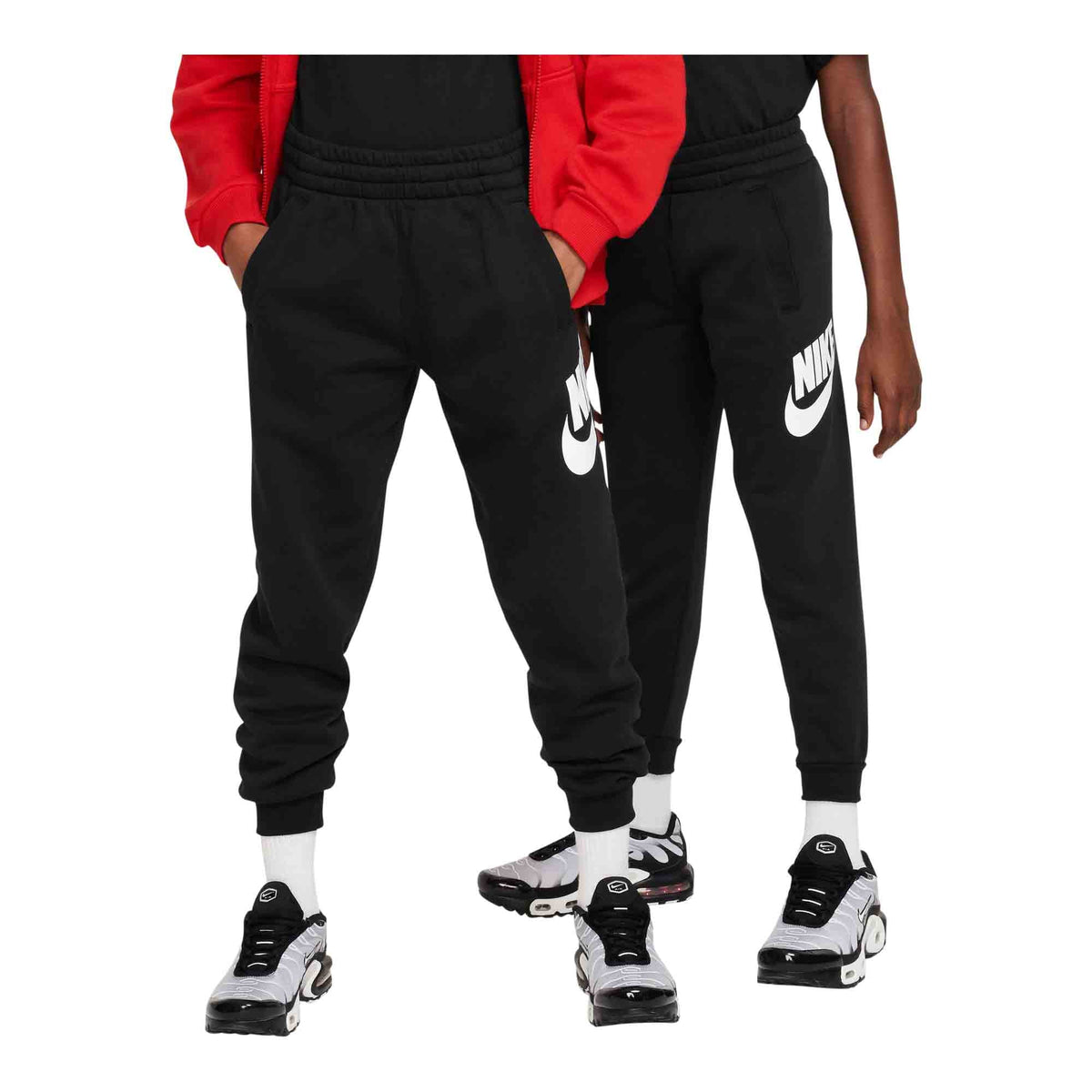 Youth Unisex Nike Club Fleece Joggers_Black/White