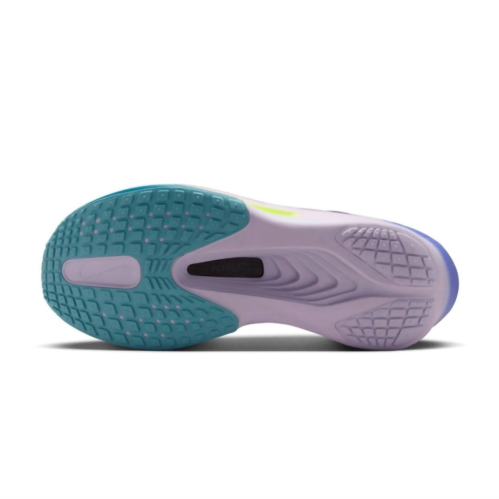 Men's Zoom Fly 6 Shoes In Obsidian/white-Persian Violet