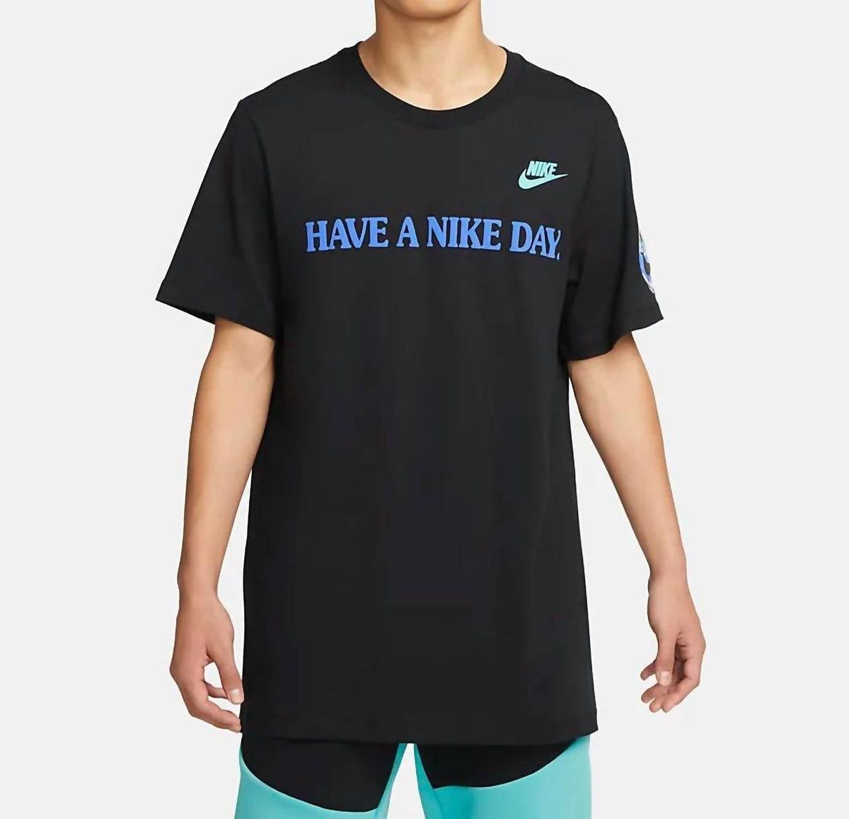 Sportswear Short Sleeve Tee In Black