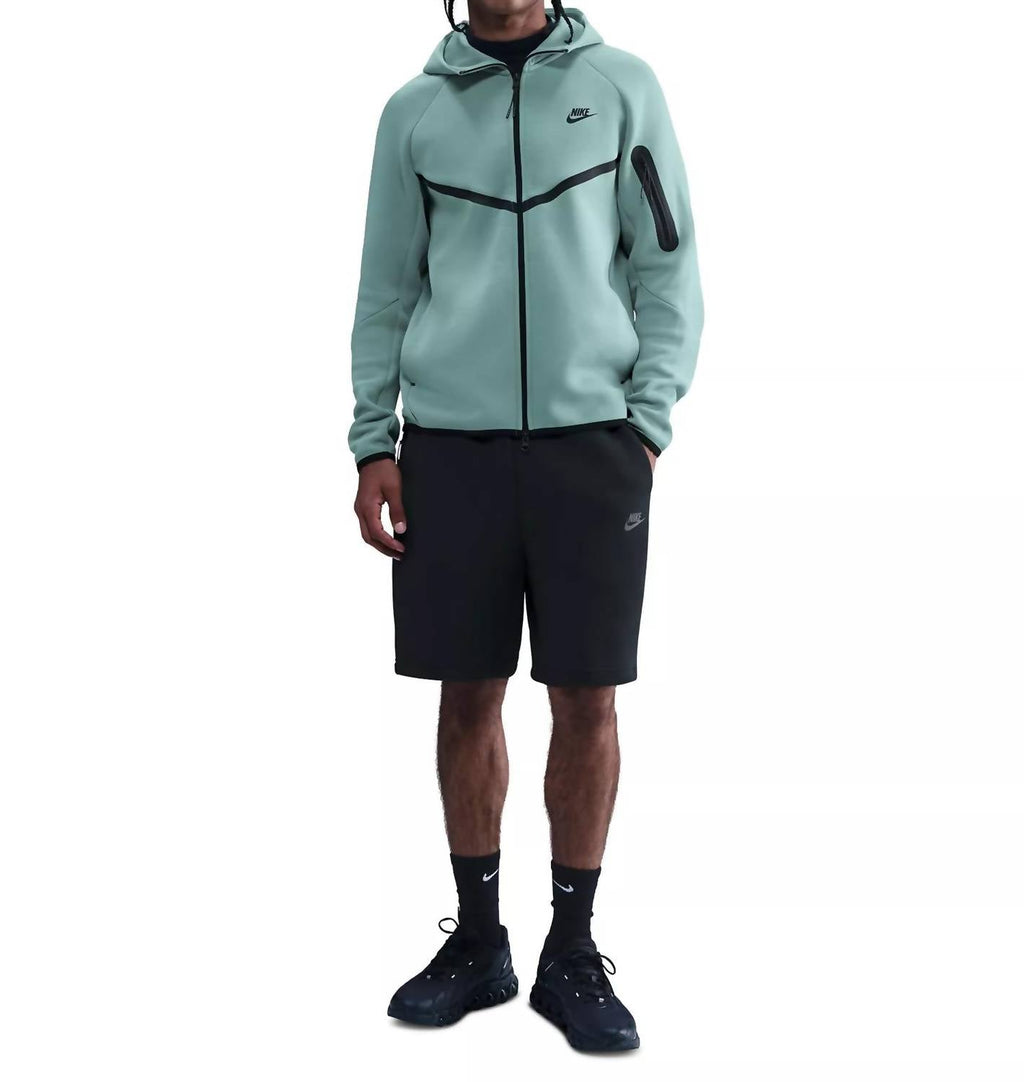 Men's Tech Fleece Zip Up Top In Light Blue