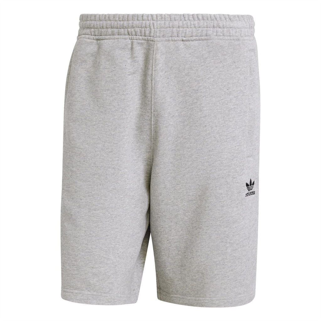 adidas Originals Essentials shorts, Med Grey Heath, elastic waistband and side pockets
