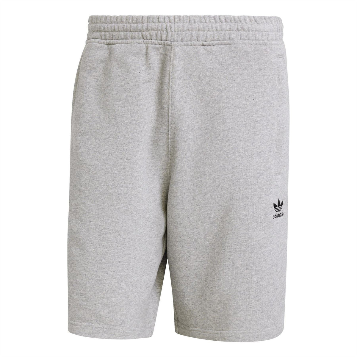 adidas Originals Essentials shorts, Med Grey Heath, elastic waistband and side pockets
