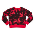 Jordan Essentials Sweatshirt Girls Red Stretch Crew Neck Long Sleeve GBO28