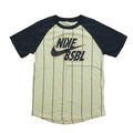 Nike Boys Navy Stripe T-Shirt